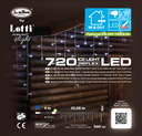Illuminazione LED 4m x 60cm con timer