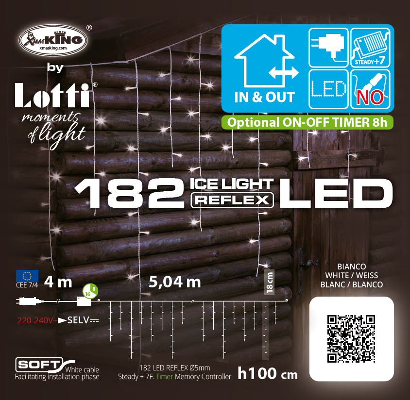 Illuminazione LED 4m x 100cm con controller