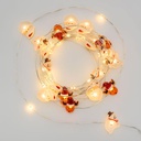 Catena decorativa 4m con 40 MicroLED