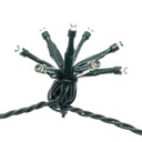 Catena LED bianco caldo 4x16m con timer