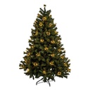 Catena LED bianco caldo 4x16m con timer