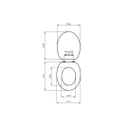 Copriwater universale opaco FSC mix
