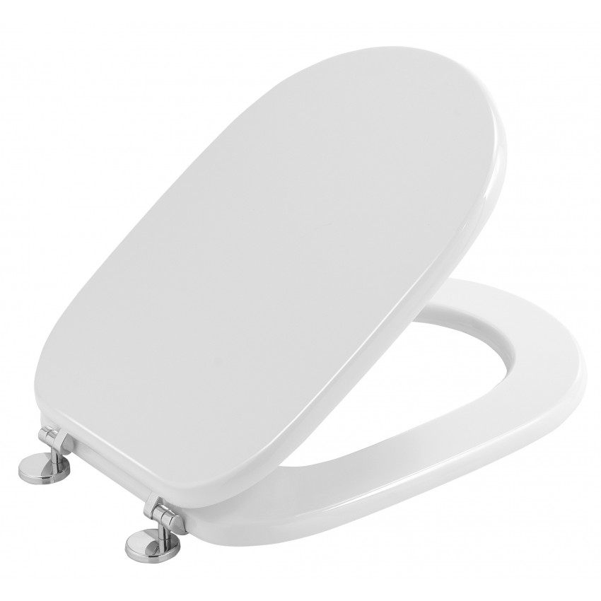 Sedile tavoletta wc bianco per vaso Sintesi