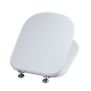 Copriwater modello Oasi in MDF bianco