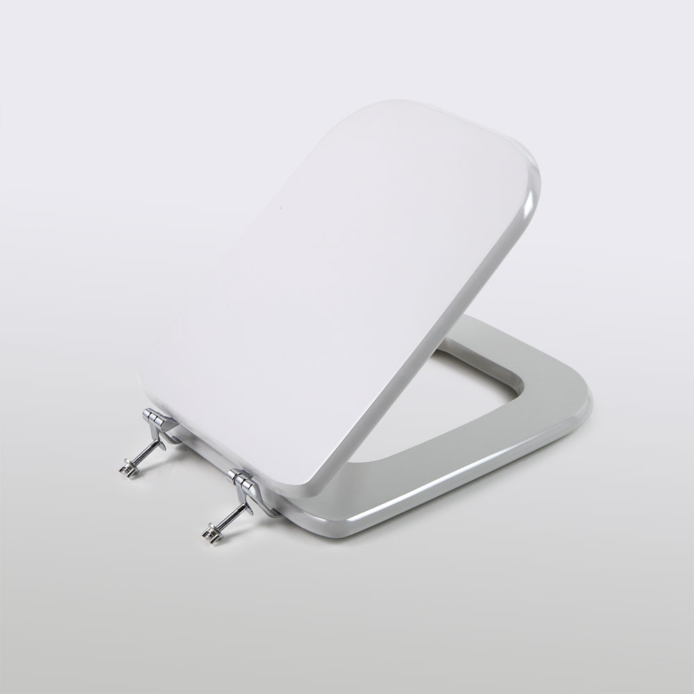 Sedile copri wc ceramica conca bianco