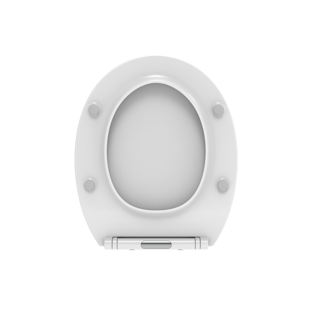 Copriwater universale soft close bianco