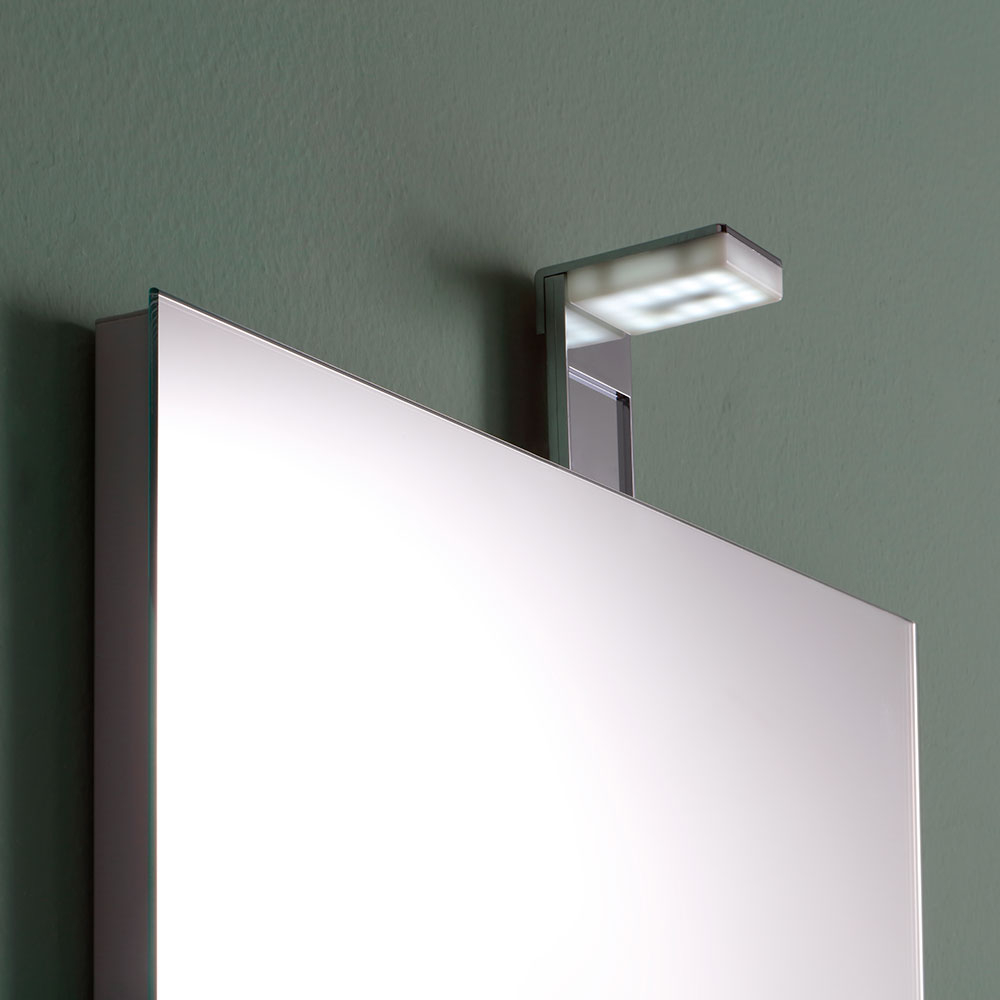 Specchio rettangolare 50x70 con lampada led