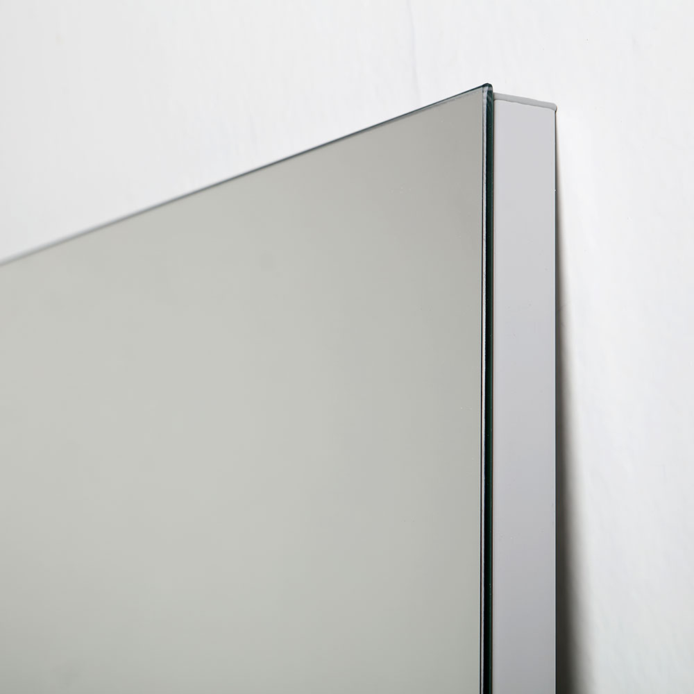 Specchio a filo lucido 100x70 con led