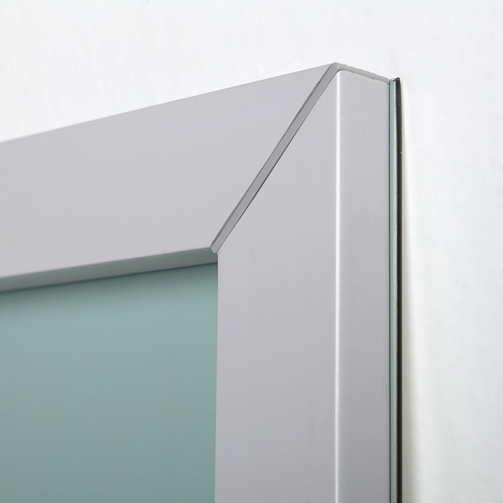 Specchio a filo lucido 100x70 con led
