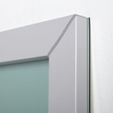 Specchio a filo lucido 100x70 con led