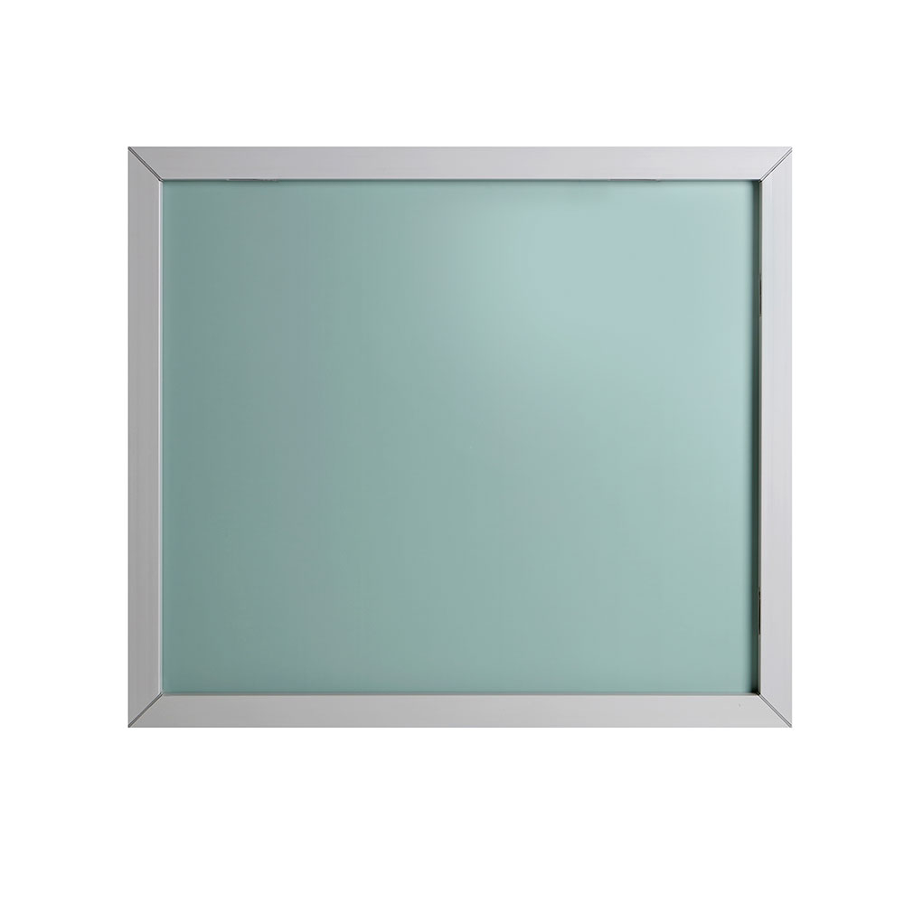 Specchio a filo lucido 100x70 con led
