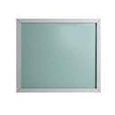 Specchio a filo lucido 100x70 con led
