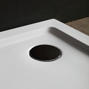 Piatto doccia semicircolare 80 cm acrilico