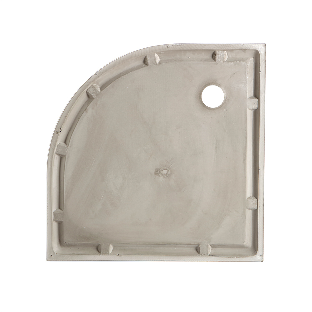 Piatto doccia semicircolare 80 cm acrilico