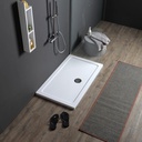 Piatto doccia acrilico 120x70 rettangolare
