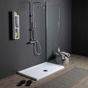 Piatto doccia rettangolare 120x80 bianco