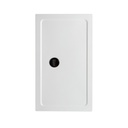 Piatto doccia rettangolare 120x80 bianco