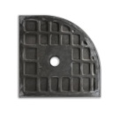 Piatto doccia semicircolare 80x80 antracite