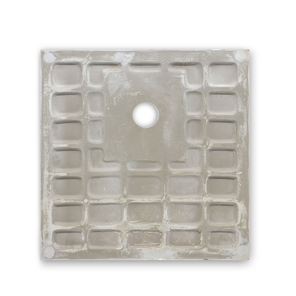 Piatto doccia quadrato 80x80 in resina bianca