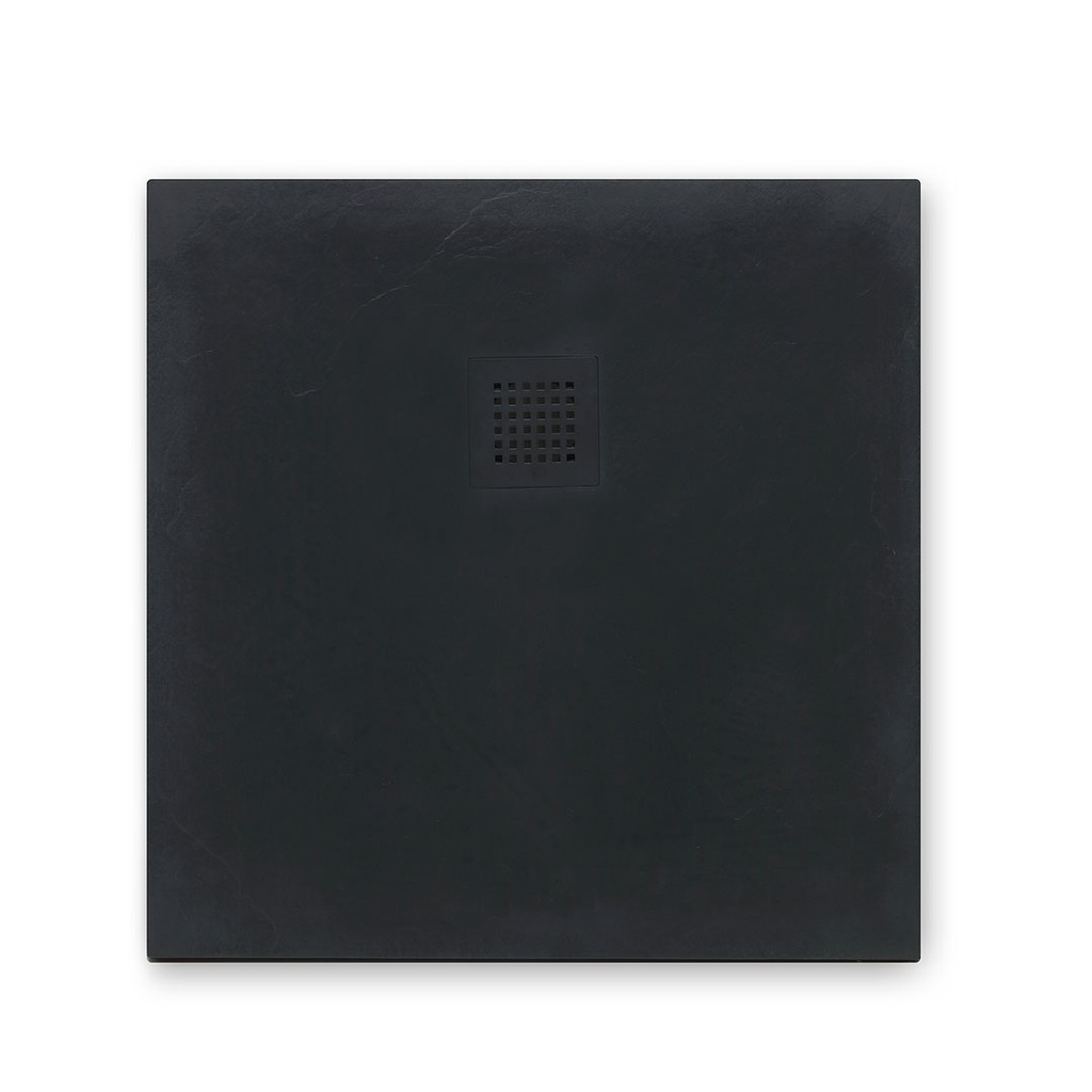 Piatto doccia 80x80 in resina antracite