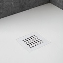 Piatto doccia 100x70 cm in resina bianca