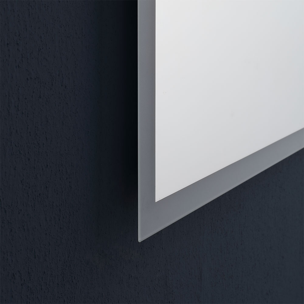 Specchio retroilluminato 80x60 cm reversibile