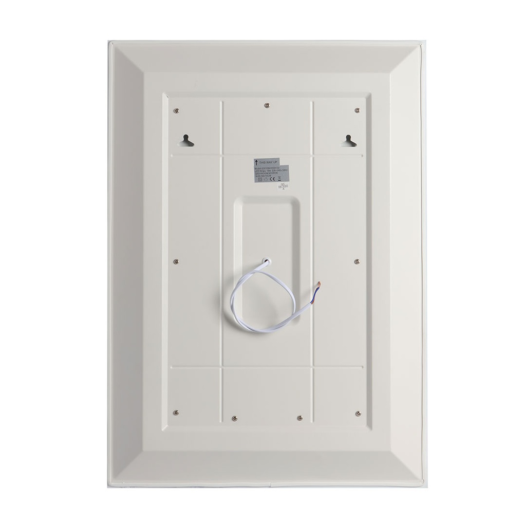 Specchio rettangolare 50x70 decorato LED