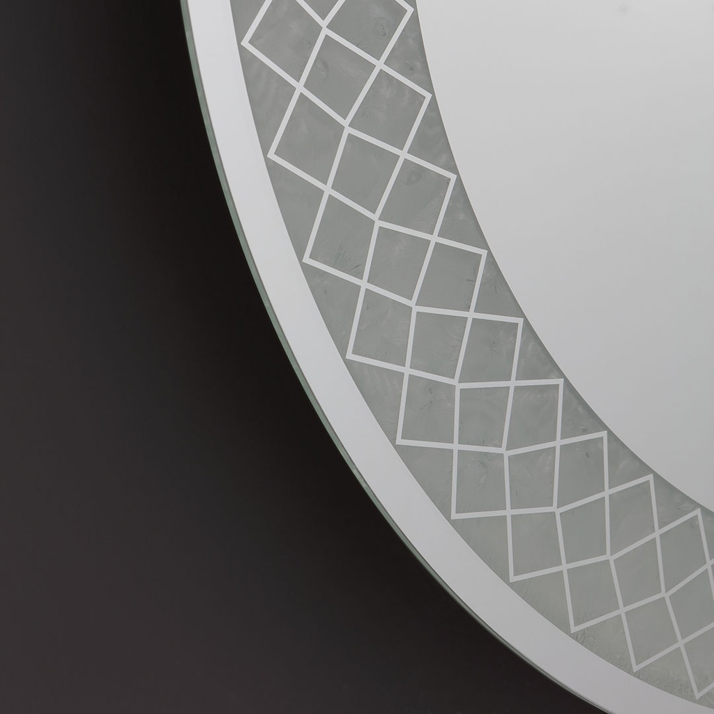 Specchio rotondo 70 cm con led illuminato