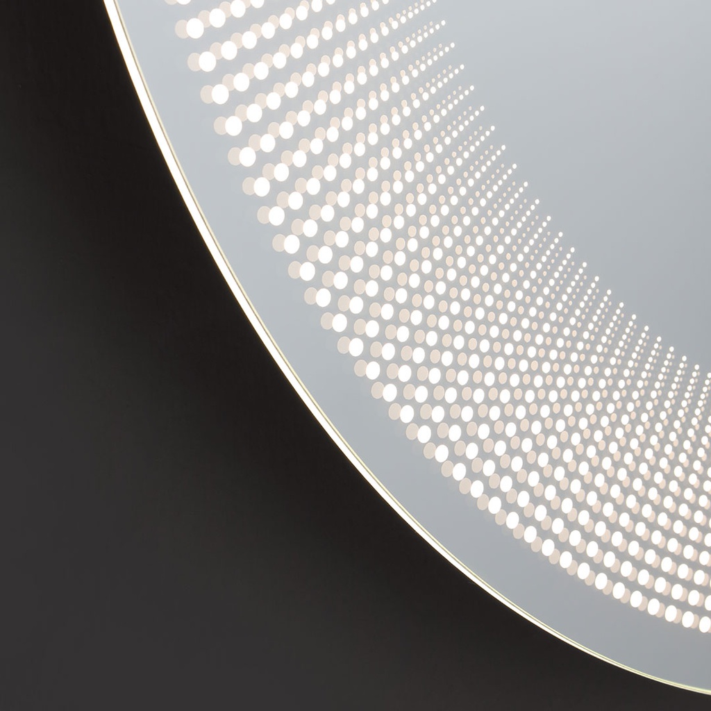 Specchio rotondo 60 cm con illuminazione led
