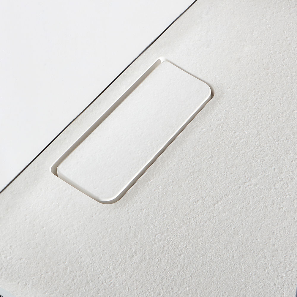 Doccia nicchia 100x6 cm con porta scorrevole