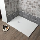 Piatto doccia slim 120x80 in resina bianco