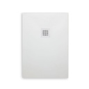 Piatto doccia slim 120x80 in resina bianco