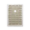 Piatto doccia slim 120x80 in resina bianco