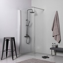 Parete fissa box doccia 100 cm cristallo