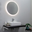 Specchio rotondo bagno 70 cm retroilluminato