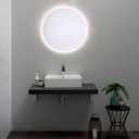 Specchio rotondo bagno 70 cm retroilluminato