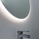 Specchio rotondo bagno 70 cm retroilluminato