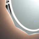 Specchio rotondo sfaccettato 75cm