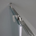 Cabina doccia 70x70 cm in cristallo opaco