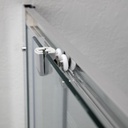 Box doccia 80x80 trasparente scorrevole