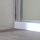 Parete doccia walk-in 8 mm trasparente