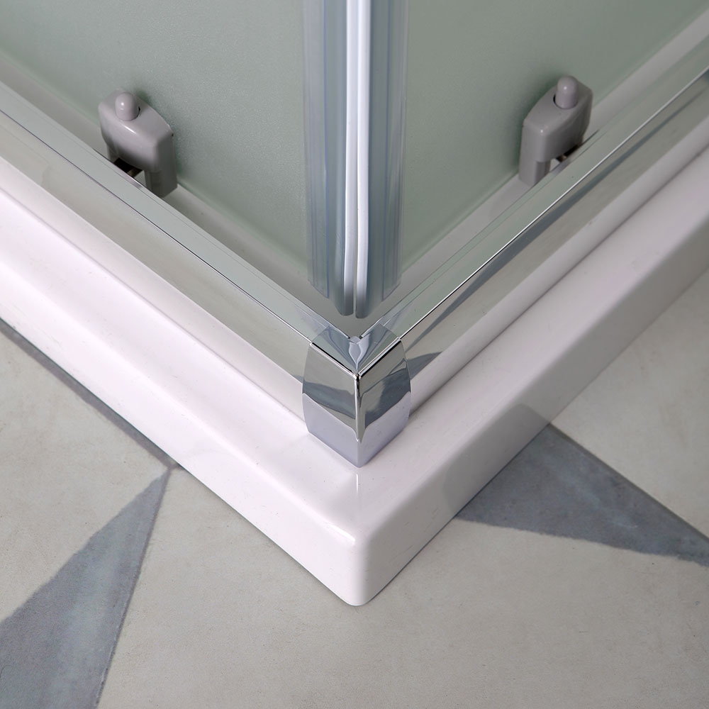 Box doccia vetro satinato 70x70 scorrevole