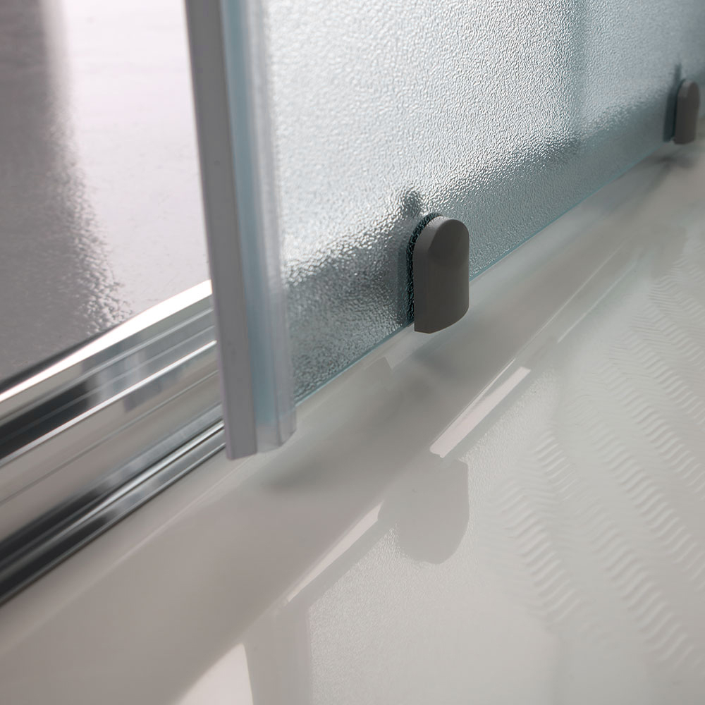 Box doccia 80x80 quadrato cristallo opaco