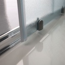 Box doccia 80x80 quadrato cristallo opaco