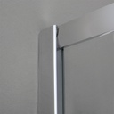 Box doccia 70x100 cm in cristallo trasparente