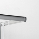 Box doccia quadrato 90x90 cristallo trasparente