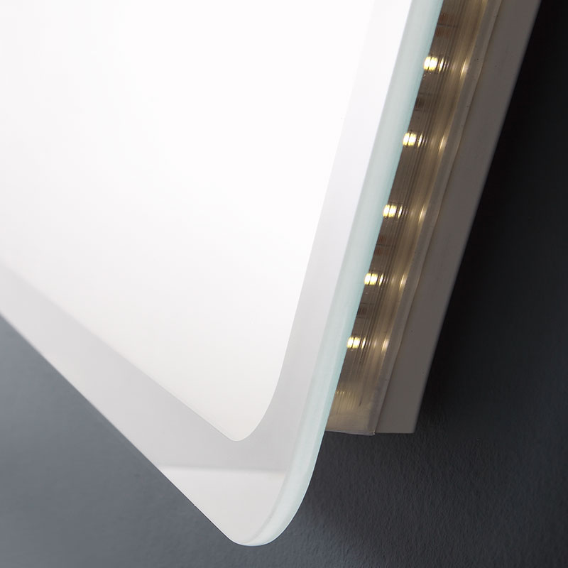 Specchio bagno illuminato a led 60 x 120 cm