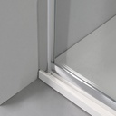 Box doccia semicircolare 90x90 cristallo