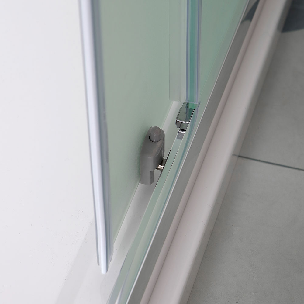 Box doccia quadrato 80x80 con ante scorrevoli