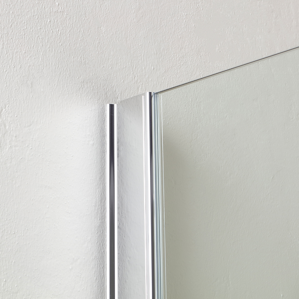 Box doccia walk-in 120 cristallo trasparente 8mm